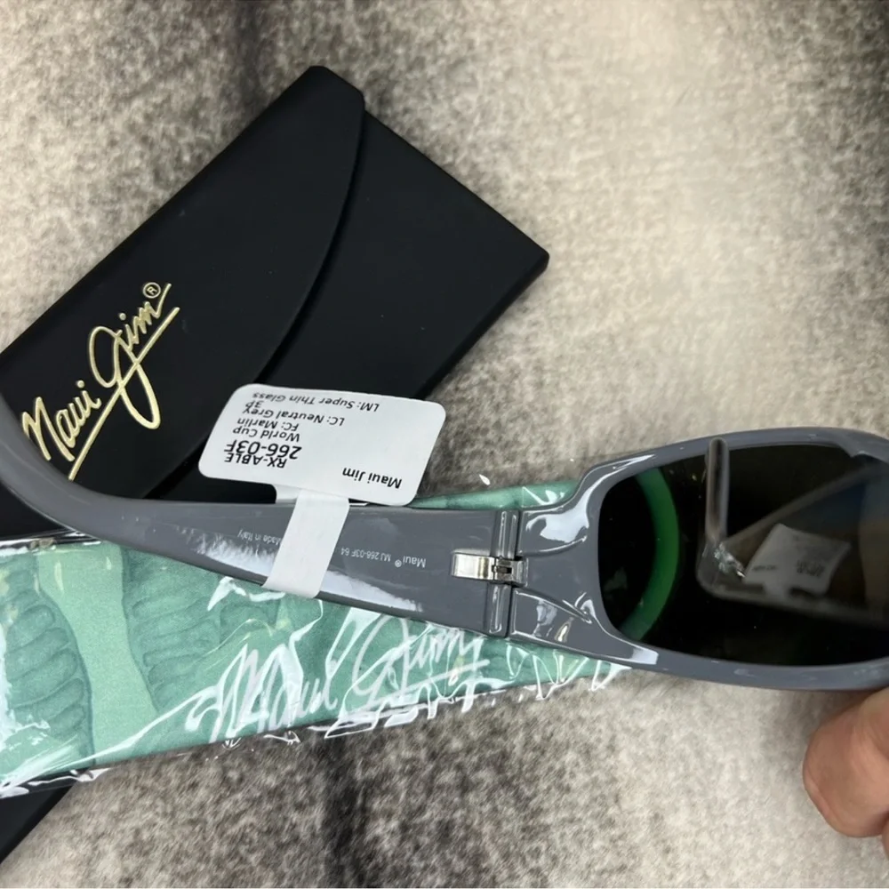 Maui Jim World Cup Marlin Polarized Wrap Sunglasses